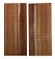 Preview: Kopfplatte Karib. Palisander / Granadillo 2-tlg. bookmatched